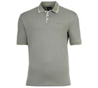 A|X ARMANI EXCHANGE Herren Poloshirt - Logo, Cotton Stretch, Kontraststreifen Grün / M M Grün