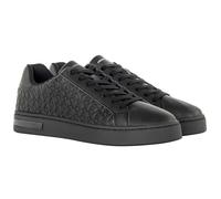 A|X ARMANI EXCHANGE Herren Sneaker - London, Saffiano-Logo-Prägung, Kunstleder Schwarz / EUR 41 41 Schwarz