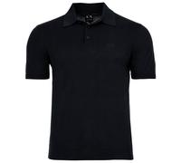 ARMANI EXCHANGE Polo-Shirt Herren Slim Fit Kurzarm blau, XXL