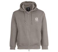 A|X ARMANI EXCHANGE Herren Sweatjacke mit Kapuze - Hoodie Full-Zip, Baumwoll-Mix XL Beige