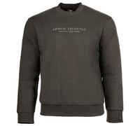 Sweatshirt ARMANI EXCHANGE "Sweatshirt SWEATSHIRT 1er Pack", Herren, Gr. XXL, grau (anthrazit (chimera)), Obermaterial: 100% Baumwolle CO., Sweatshirts Sweatshirt (98397859-XXL) anthrazit (chimera)