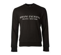 AX ARMANI EXCHANGE Herren Sweatshirt - Pullover, Logo Schwarz L