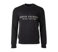 AX ARMANI EXCHANGE Herren Sweatshirt - Pullover, Logo Marine XL