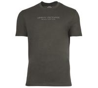 A|X ARMANI EXCHANGE Herren T-Shirt - Rundhals, Kurzarm, Logo, Baumwolle Anthrazit (Chimera) / L L Anthrazit