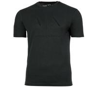 A|X ARMANI EXCHANGE Herren T-Shirt - Rundhals, Kurzarm, Logoprint, Baumwolle Dunkelgrau / M M Grau