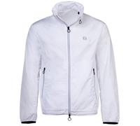 A|X ARMANI EXCHANGE Herren Windjacke - Leichte Jacke, Reißverschluss, Taschen, einfarbig Weiß / 2XL XXL Weiß