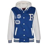 A2Z 4 Kids B.B Kapuzen R Mode NYC/Fuchs Jacke Varsity Baseball - B.B Royal 5-6