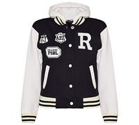 A2Z 4 Kids B.B Mit Kapuze R Mode NYC/Fox Jacke Varsity Baseball Stil Mantel Lang Ärmel Neu Lässig Mode für Mädchen Jungen Alter 1-13 Jahre
