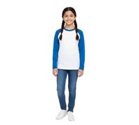 A2Z 4 Kids Jungs Plain Lang Ärmel Lightweight Sportbekleidung - T Shirt PL425 Blue 13