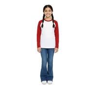 A2Z 4 Kids Jungs Plain Lang Ärmel Lightweight Sportbekleidung - T Shirt PL425 Red 9-10