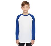 A2Z 4 Kids Jungs Plain Lang Ärmel Lightweight Sportbekleidung - T Shirt PL425 Royal 11-12