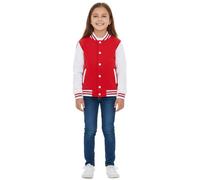 A2Z 4 Kids Kinder Mädchen Jungen Baseball Jacke Varsity Stil Mode Einfach Schule JACKEN TOP Alter 2 3 4 5 6 7 8 9 10 11 12 13 Jahren