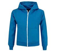 A2Z 4 Kids Mädchen Jungen Reißverschluss Voller Reißverschluss Kapuzenpullover Warm Mantel Reißverschluss Sweat Kapuzenpullover Lässig Mode Kinder Unisex Größe 2-13 Jahre