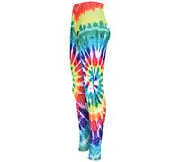 A2Z 4 Kids Mädchen Legging Trendy Mode Tanz - Tie Dye 256 Legg Spiral 11-12