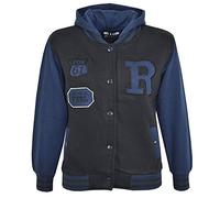 A2Z4Kids B.B Kapuzen R Fashion Fox Jacke Varsity Baseball - B.B Jacket New Fox Navy 11-12