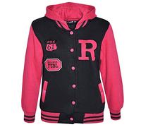 A2Z4Kids B.B Kapuzen R Fashion Fox Jacke Varsity Baseball - B.B Jacket New Fox Pink 9-10
