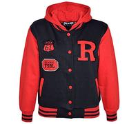 A2Z4Kids B.B Kapuzen R Fashion Fox Jacke Varsity Baseball - B.B Jacket New Fox Red 9-10