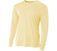A4 Men's Cooling Performance Crew Long Sleeve Tee