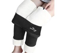 AACH Thermo Leggings Damen Winter Thermoleggings Winter Gefütterte Sportleggings Lang High Waist Thermohose Warme Blickdicht Winterleggings Weiche Stretch Leggins Weihnachts Strumpfhose