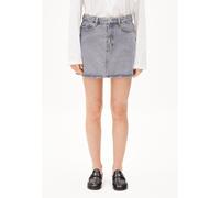 AACUMERI | Jeansrock aus Bio-Baumwoll Mix - grau (S)