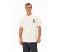AADRU Å ZICK ZACK T-SHIRT | Aus 100% Bio-Baumwolle - beige (XXL)