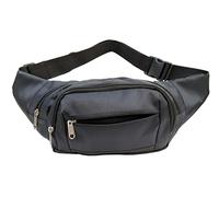 Aafeen Polyester-Nylon-Reisetasche für Taille und Brust, wasserdicht, für Dokumente, Geld, Handy und Outdoor-Sportarten (schwarz), Schwarz, M, modische Hüfttaschen, Schwarz, M, Modische Hüfttaschen