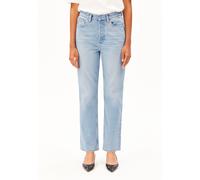 ARMEDANGELS Damen Straight Jeans High Waist aus recycelter Baumwolle AAIKALA Regular Fit