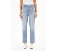 ARMEDANGELS Damen Straight Jeans High Waist aus recycelter Baumwolle AAIKALA Regular Fit Andromedar 30/32