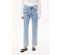 AAIKALA | Jeans Straight Leg High Waist recycelte Baumwolle Non-Stretch - blau (29-32)