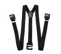 AAIXXIZAO Hosenträger Suspender Herren Breite Hosenträger Herrenhemd Elastische Beinstrapse Riemen (Schwarz)