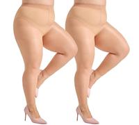 Aaronano Strumpfhose Ohne Zehen Grosse Grössen Ballett Bauchweg Leggings Strumpfhosen Damen Toeless Zehenfreie Feinstrumpfhose 2 Paar