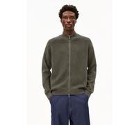 AARTYOM GMT DYE | Cardigan aus Bio-Baumwolle - oliv (M)
