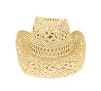 aaSccex Herren-Reise-Hut, durchbrochen, Outdoor, Schirm, bequem, Sonnenschutz, einfarbig, Wandern, lässig, Anti-UV, Herren, atmungsaktiv, gelb, One size