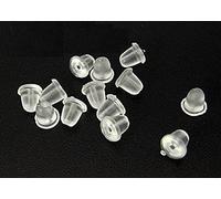 AB-Fashion 07 100 Ohrring Stopper aus Silikon 4x4mm Loch 1mm