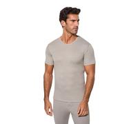 Abanderado Herren Línea Térmico Fibra Invierno de Manga Corta Winterfaser-T-Shirt mit kurzen Ärmeln, grau, M