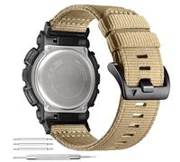 Abanen Robustes Nylon-Uhrenarmband für Casio Gshock DW-5600/8900, verstellbares Sport-Armband für GA-100/GW-B5600/GB-5600/GW-6900