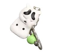 Abaodam 1stück Niedlicher Katzen schlüsselanhänger Cartoon Anhänger mit Ring für Taschen Rucksäcke Geschenkidee für Katzenliebhaber Charmante Hängedekoration