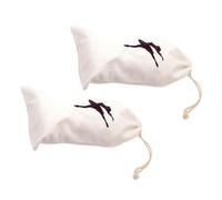 Abaodam 2 Stück Ballett Spitzenschuhtaschen mit Kordelzug Aufbewahrungstaschen aus Strapazierfähigem Material für Tanzschuhe und Zubehör Praktischer Ballett Turnbeutel für Mädchen und