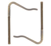 Abaodam 2 Stück Federgeldklammern aus Zinklegierung Kleine Metall Geldklammern für Herren Federnde Geldscheinklammern Zur Sicheren Aufbewahrung Von Bargeld und Kreditkarten