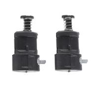 Abaodam 2 Stück Teiliges Teleskopgriff Verschlussclip für Koffer Stabile Metall-Schnalle als Ersatz für Ausziehbare Gepäckgriffe Passend zur Reparatur von Reisekoffern und Trolleygriffen