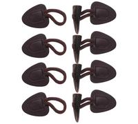 Abaodam 4 Sets Vintage Stil Mantelschnallen Knöpfe für Strickjacken und Mäntel Dekorative Ersatzknöpfe aus Harz Einfach zu Ersetzen Robust Verarbeitet Vielseitig für Alltag und Business