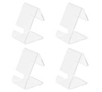 Abaodam 4 Stück Teiliges Transparentes Acryl Uhrenständer Klarer Uhrenhalter für Herren Robustes Display für Armbanduhren und Schmuck Vielseitig für Zuhause und Geschäft Geeignet