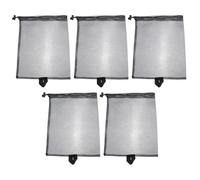 Abaodam 5 Stück Kleine Aufbewahrungsbeutel mit Kordelzug Netzgewebe Leichter Organizer Wäschebeutel für Reisen und Zuhause