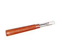 Abaodam 5stücke Teiliges Nahttrenner Scharfem Konkavem Metallstichel und Mini schutzspitze Robustes Nähwerkzeug aus Holz und Metall für Präzises Entfernen von Nähten Säumen und