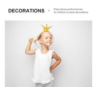 Abaodam 8 Paare Bunte Ohrringe für Mädchen Leichte Ohrclips ohne Ohrlöcher Süße Cartoon Prinzessin Ohrschmuck Vielseitig Kombinierbar Einfaches An Ablegen