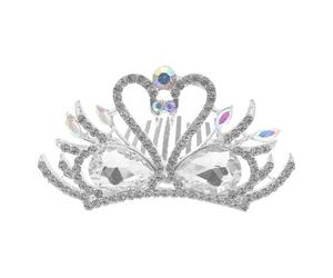 Abaodam Elegante Schwanenkrone aus Legierung Leichtes Diadem mit Detaillierter Verarbeitung Stilvolles Brautkrone Haaraccessoire für Damen bei Hochzeit und Feier