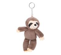 Abaodam Faultier Schlüsselanhänger Plüsch Kuscheltier Anhänger Weich Baumwolle Taschenanhänger Charm Für Schlüsselbund Rucksack Dekoration