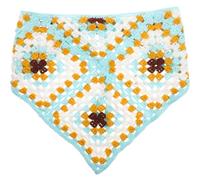 Abaodam Gehäkeltes Haarbandana für Damen Atmungsaktives Stirnband aus Stoff Hält die Kopfhaut Trocken Geeignet für Schule und Yoga Modernes und Schlichtes Design