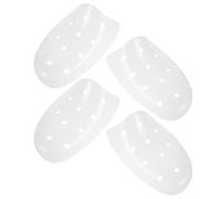 Abaodam Kunststoff Schuhspanner Transparent 2 Paar 38 41 mit Federmechanismus zur Formerhaltung für Damen und Herren Sneaker und Stiefel im Einzelhandel und Hause
