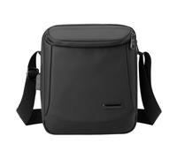 Abaodam Nylon Umhängetasche Business Tasche Schlichtes Design Langlebig Geräumig Vielseitig Tragbar für Arbeit und Alltag Damen und Herren